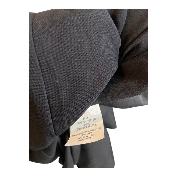 Amanda Uprichard Piazza small Maxi dress‎ gown black halter strapless open back - Picture 9 of 10